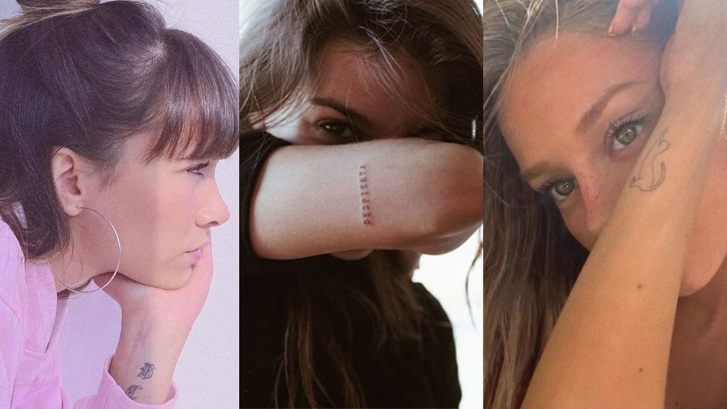 Tatuajes pequeños, así los lucen Aitana, Ester Expósito o Ana Guerra - Yasss
